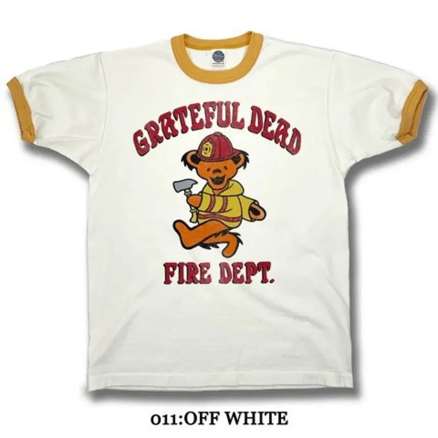[BUNJANG] Toys McCoy Grateful Dead Ringer T-Shirt L / 토이즈맥코이 그레이트풀 데드 링거티 L