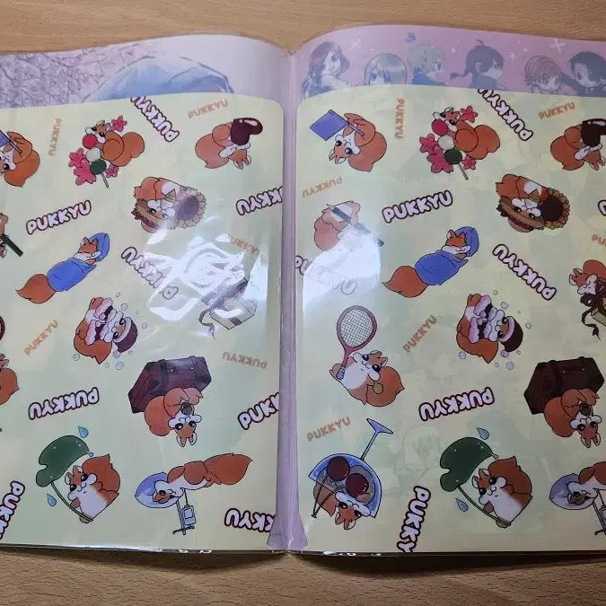 [BUNJANG] Akatsuki no Yona Animate Limited Edition Double Pocket Clear File / 새벽의 연화 애니메이트 한정 특전 더블 포켓 클리어파일