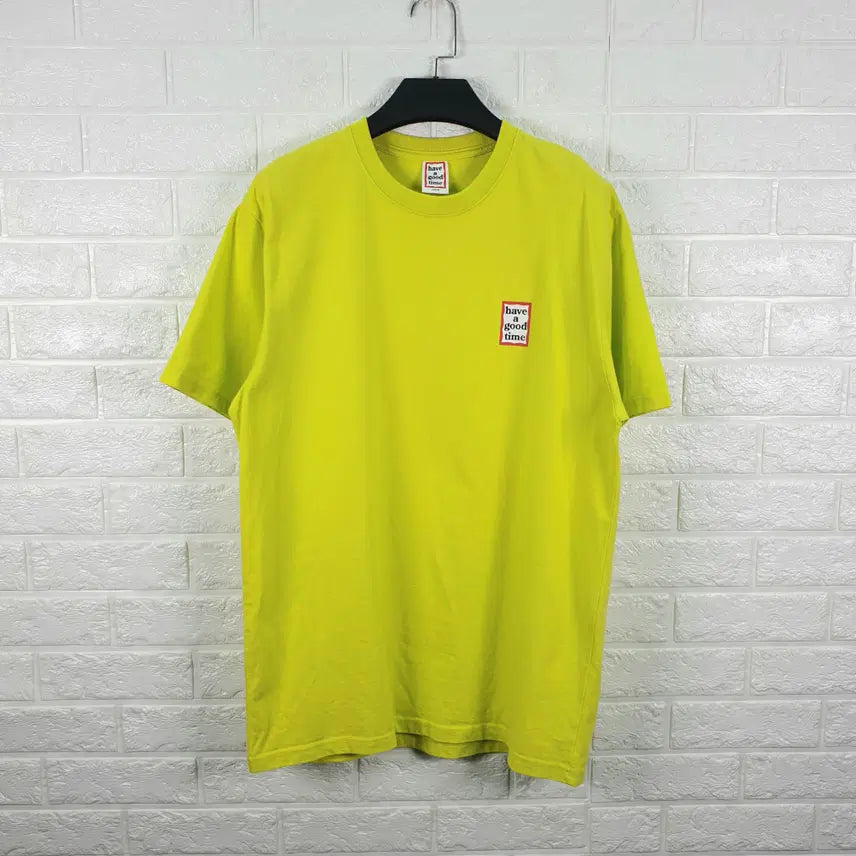 [BUNJANG] Have a Good Time Frame Logo Short Sleeve T-Shirt / [100]해브어굿타임 프레임로고 반팔티