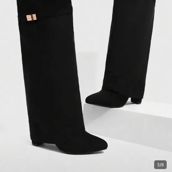 [BUNJANG] Cuccoo Black Long Boots / CUCCCOO 블랙 롱 부츠