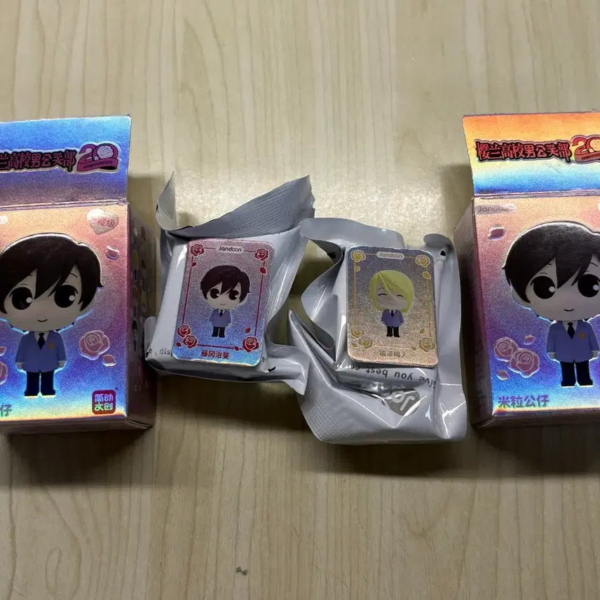 [BUNJANG] Ouran High School Host Club 20th Anniversary Haruhi &amp; Nekozawa Rice Grain Figures / 오란고교호스트부 오란고교 20주년 쌀알피규어 하루히 네코자와
