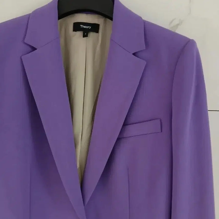 [BUNJANG] Theory Purple Blazer Jacket / 띠어리 퍼플 블레이저 자켓