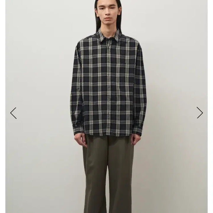 [BUNJANG] Roughside Primary Check Shirt Size 1 / 러프사이드 프라이머리 셔츠 1사이즈
