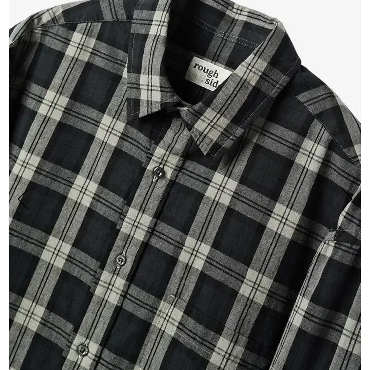 [BUNJANG] Roughside Primary Check Shirt Size 1 / 러프사이드 프라이머리 셔츠 1사이즈