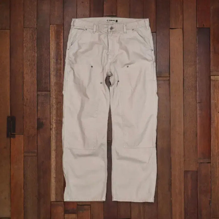 [BUNJANG] Naughty Savage Craft Pants Cement Size 1 / [1] 너티새비지 크래프트 팬츠 시멘트