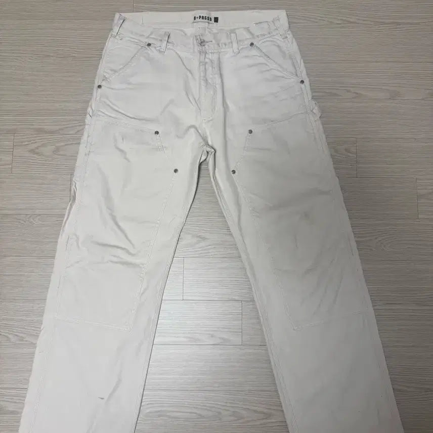 [BUNJANG] Naughty Savage Craft Pants Cement Size 1 / [1] 너티새비지 크래프트 팬츠 시멘트