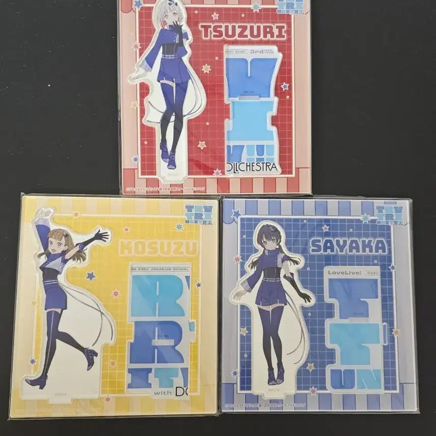 [BUNJANG] Hasunosora Dolcestra 3rd Live Acrylic Stand / 하스노소라 돌케스트라 3rd 라이브 아크릴 스탠드 러브라이브