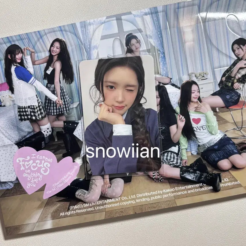 [BUNJANG] Heart to Heart Eina Photocard / 하츠투하츠 에이나 양초 포카