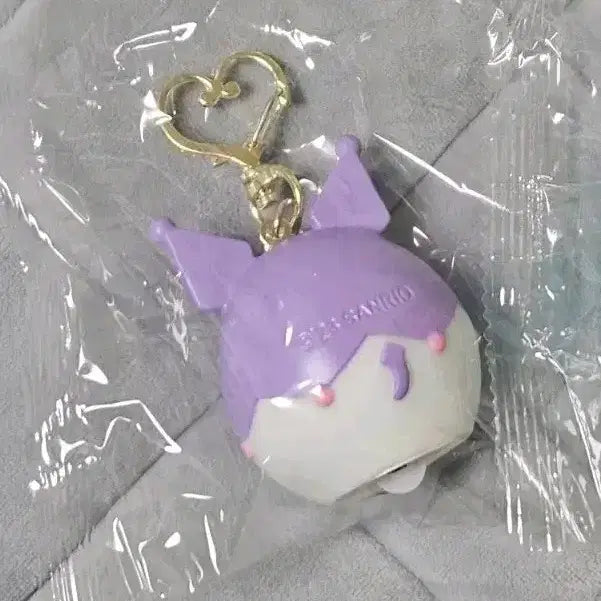 [BUNJANG] Sanrio Kuromi Chubby Figure Keychain (New) / (새상품) 산리오 뚱피규어 키링(쿠로미)