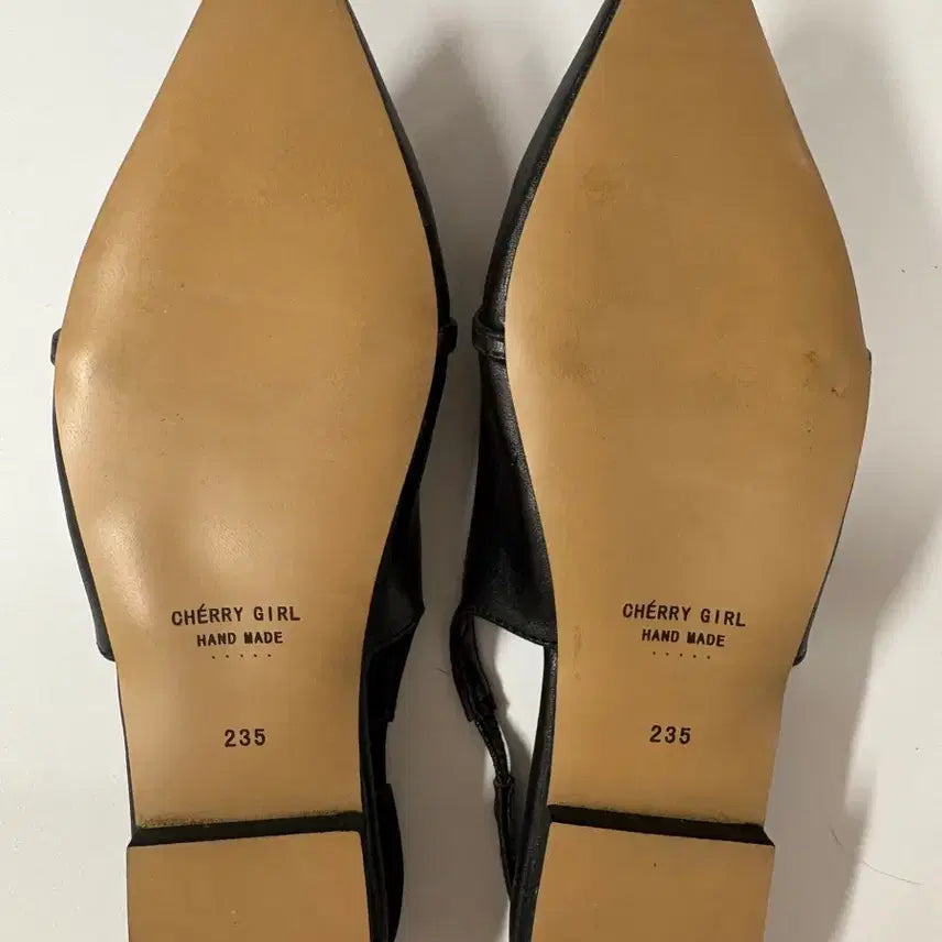 [BUNJANG] Black Pointed Slingback Flats (Size 235) / 블랙 뾰족코 슬링백235 새상품(무료배송)