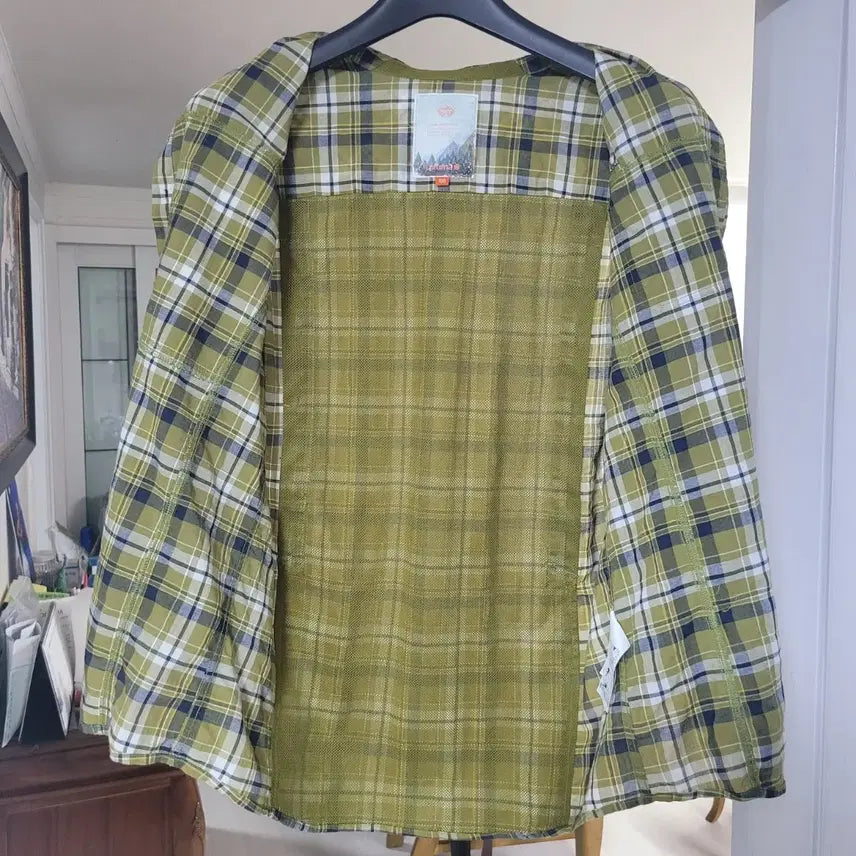 [BUNJANG] Lafuma Check Shirt 100 / 라푸마 체크 남방 100