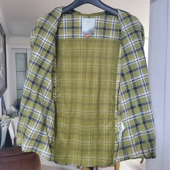 [BUNJANG] Lafuma Check Shirt 100 / 라푸마 체크 남방 100