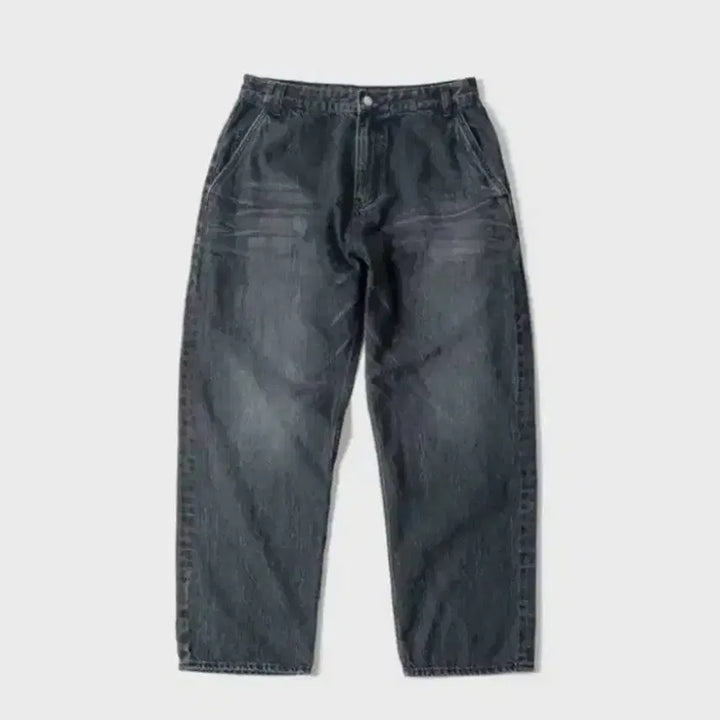 [BUNJANG] Our Selves 23FW Relaxed Denim Pants Bleached Black / [2] 아워샐브스 23fw 릴렉스드 데님 팬츠 블리치드 블랙