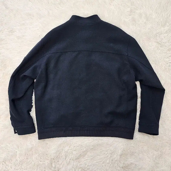[BUNJANG] Calvin Klein Hanseom Navy Bomber Jacket XL / CK 캘빈클라인 한섬 네이비 봄버 자켓 XL