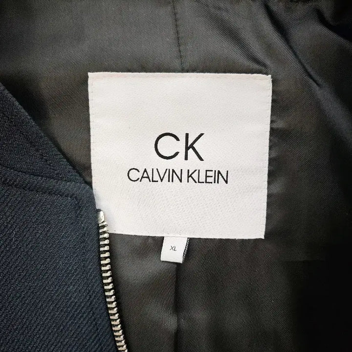 [BUNJANG] Calvin Klein Hanseom Navy Bomber Jacket XL / CK 캘빈클라인 한섬 네이비 봄버 자켓 XL