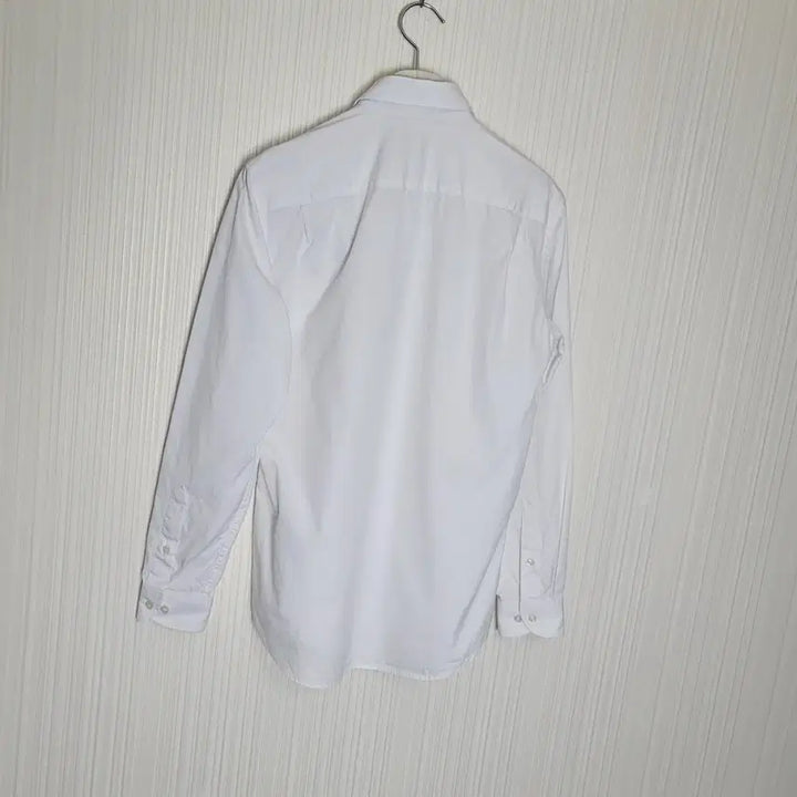 [BUNJANG] Lacoste White Slim Fit Oxford Shirt / 95_라코스테 셔츠 화이트 슬림핏 그레이크록