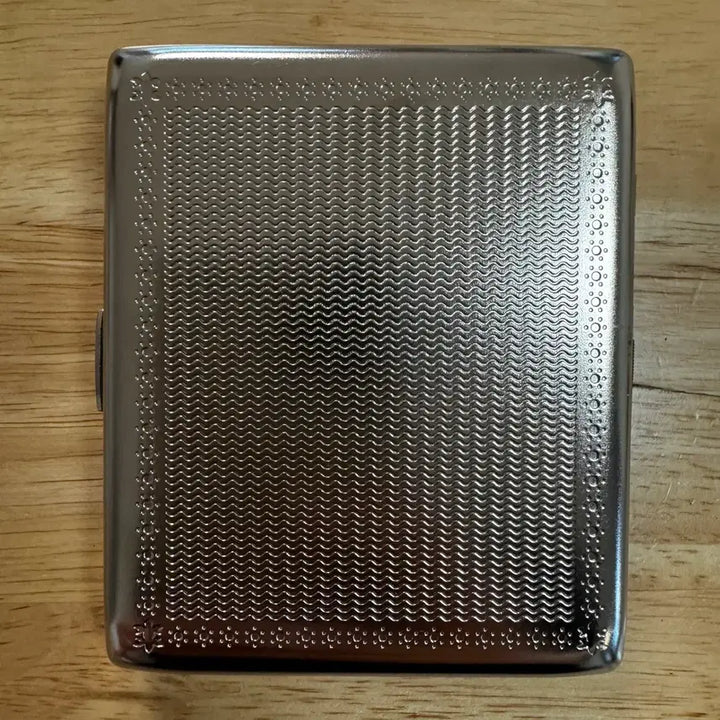 [BUNJANG] Metal Cross Cigarette Case / 메탈 십자가 ㄷㅂ 케이스 (미사용 새제품)