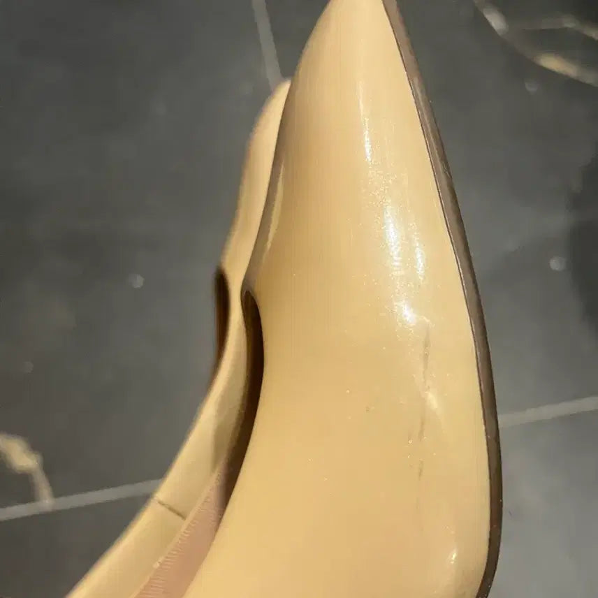 [SOLD OUT] 230 락포트 베이지 구두 웨딩슈즈 펌프스 힐 7.5cm굽