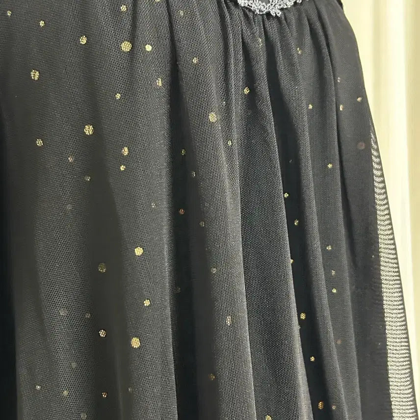 [BUNJANG] Axis Palm Sequin Glitter Top / 엑시즈팜 시스루 스팽글 글리터 탑 공겜여주 고스 고딕