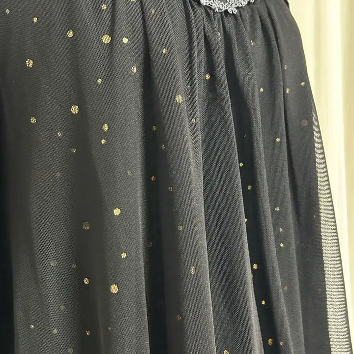 [BUNJANG] Axis Palm Sequin Glitter Top / 엑시즈팜 시스루 스팽글 글리터 탑 공겜여주 고스 고딕