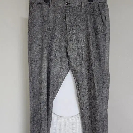 [BUNJANG] Elegant Linen Style Gray Men&