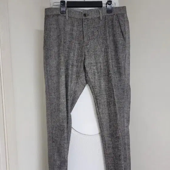 [BUNJANG] Elegant Linen Style Gray Men&
