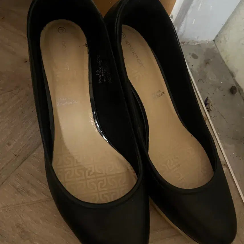 [BUNJANG] Rockport Black Pumps 6cm Heels / 230 락포트 구두 검정색 펌프스 힐 6cm굽