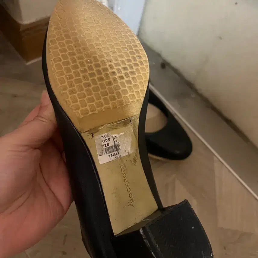[BUNJANG] Rockport Black Pumps 6cm Heels / 230 락포트 구두 검정색 펌프스 힐 6cm굽