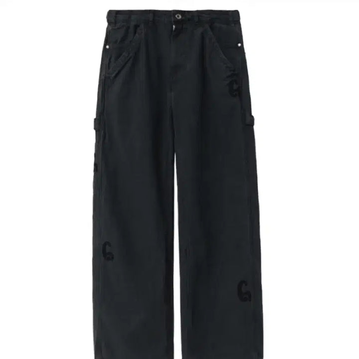 [BUNJANG] Polytelu 1011 Patched Hammer Pants / [2] 폴리테루 1011 패치드 해머 다크 차콜 네이비