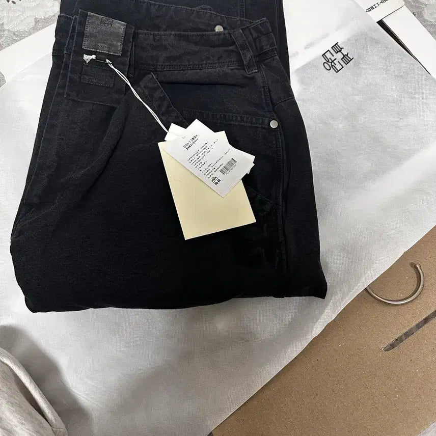 [BUNJANG] Polytelu 1011 Patched Hammer Pants / [2] 폴리테루 1011 패치드 해머 다크 차콜 네이비