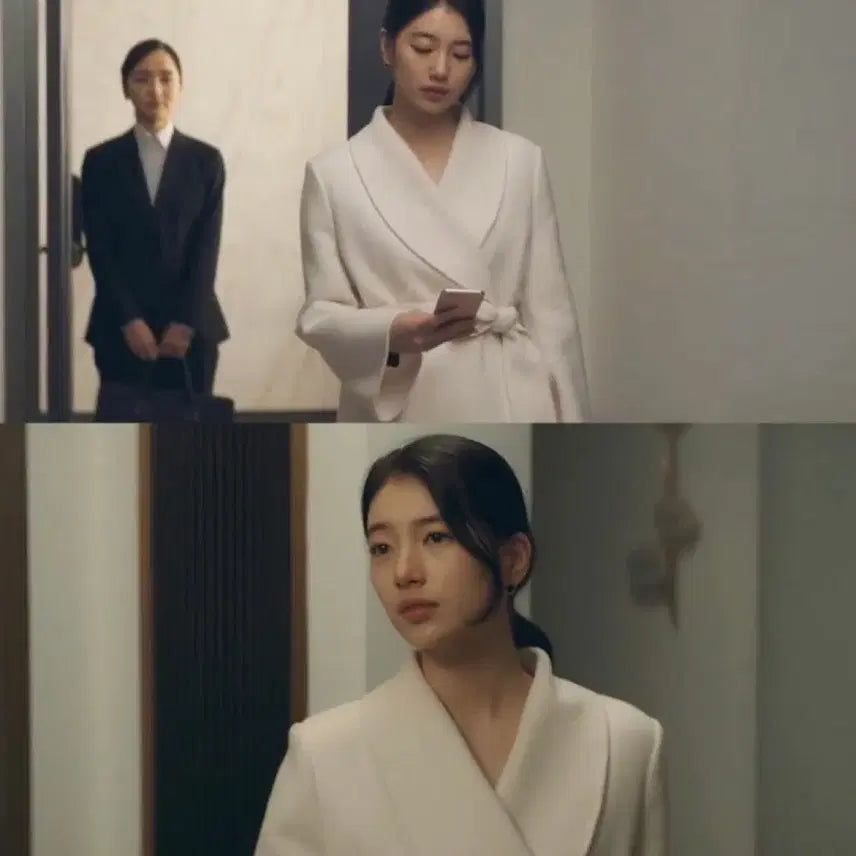 [BUNJANG] GRACE U Carol Shawl Collar Handmade Coat (Black, XS-S) / [실크]그레이스유 캐롤 숄 카라 핸드메이드 코트(블랙,XS-S)