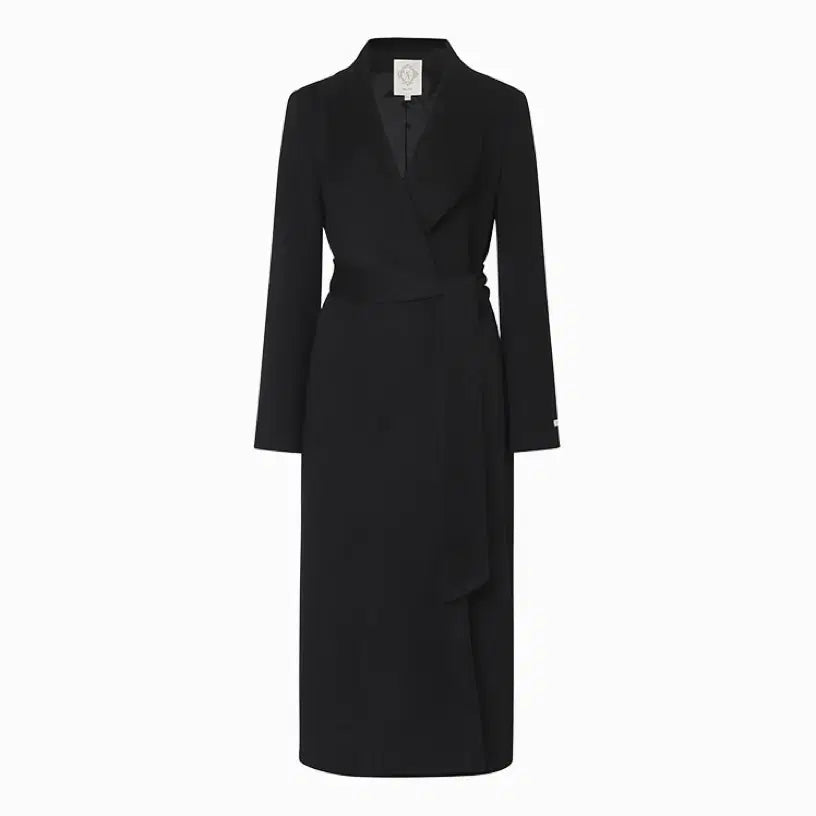 [BUNJANG] GRACE U Carol Shawl Collar Handmade Coat (Black, XS-S) / [실크]그레이스유 캐롤 숄 카라 핸드메이드 코트(블랙,XS-S)