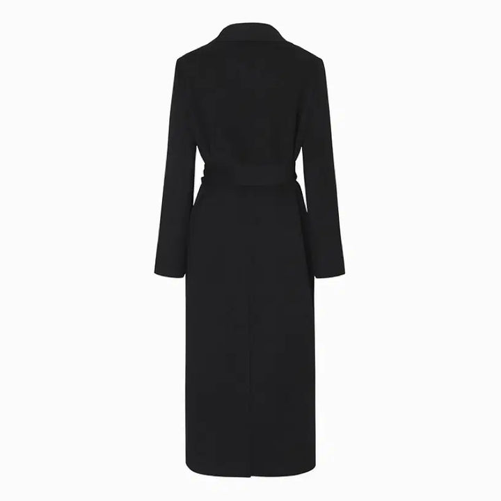 [BUNJANG] GRACE U Carol Shawl Collar Handmade Coat (Black, XS-S) / [실크]그레이스유 캐롤 숄 카라 핸드메이드 코트(블랙,XS-S)