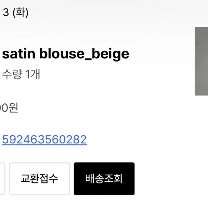 [BUNJANG] Without Summer Layered Satin Blouse Beige / 위드아웃썸머 레이어드 새틴 블라우스 베이지
