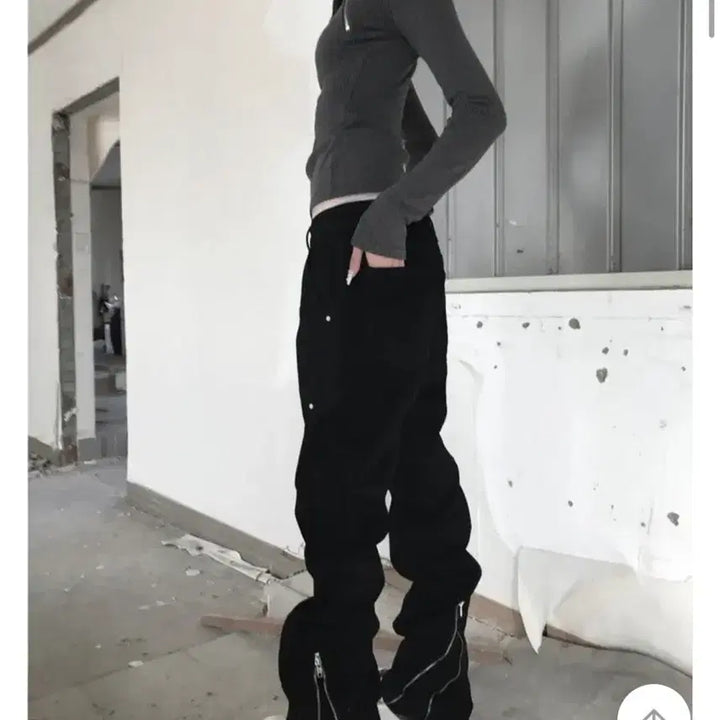 [BUNJANG] Kyo-i Cargo Pants / 쿄이 지퍼 카고 팬츠 m