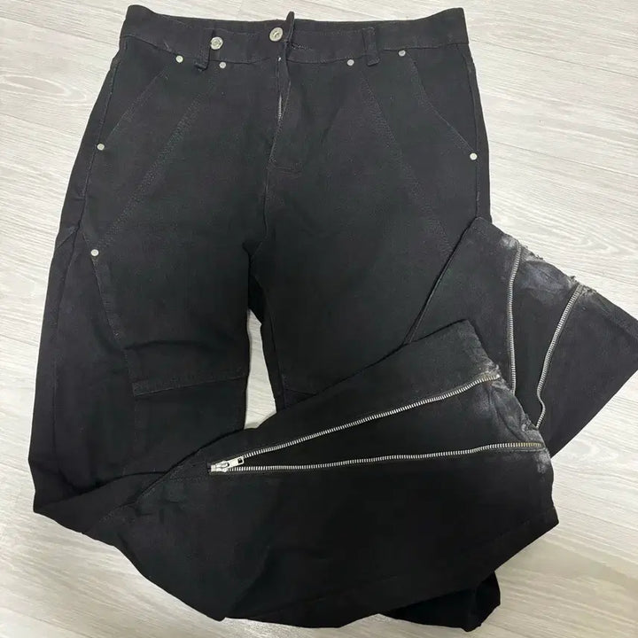 [BUNJANG] Kyo-i Cargo Pants / 쿄이 지퍼 카고 팬츠 m
