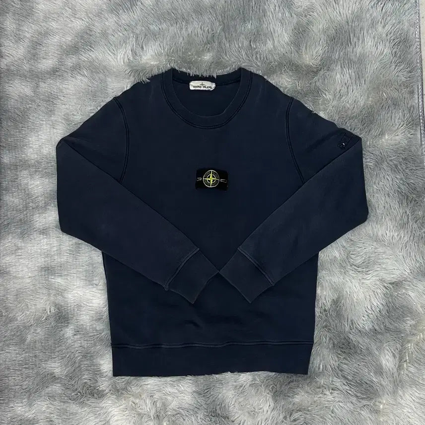 [BUNJANG] Stone Island Crewneck Sweatshirt / [22년식/정품] 스톤아일랜드 맨투맨