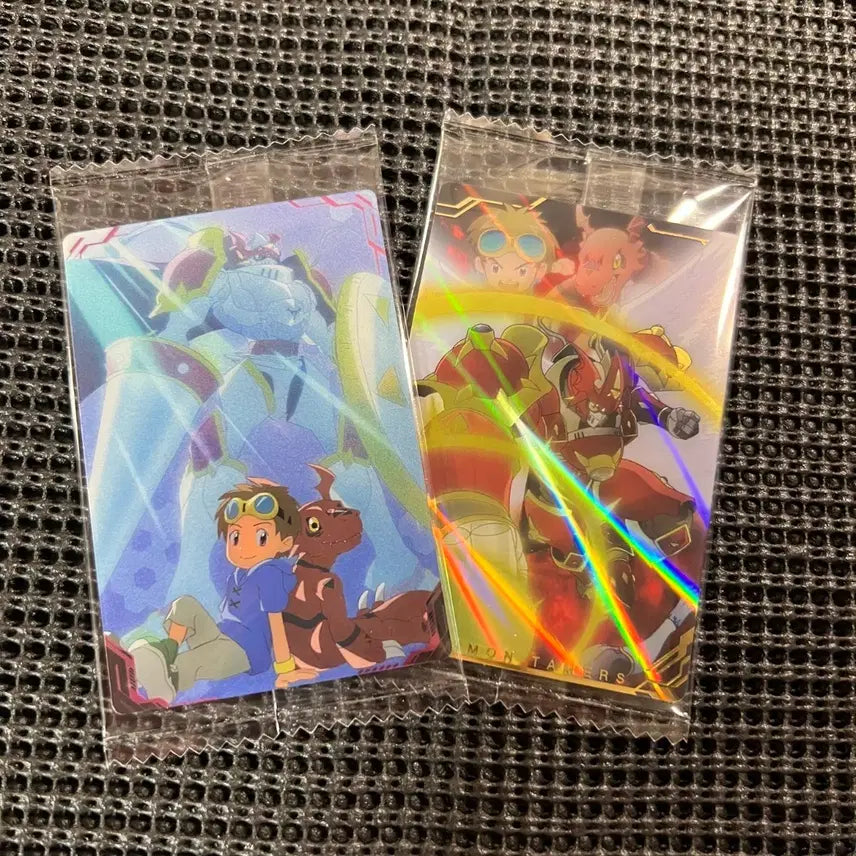 [BUNJANG] Digimon Wevas Card Tamers Set - Oh Yu-min Guilmon Dukemon / 디지몬 웨하스 카드 테이머즈 세트 오유민 길몬 듀크몬