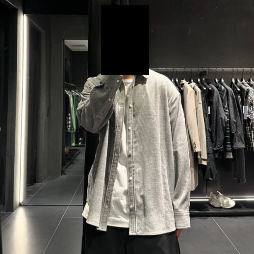 [SOLD OUT] [46] 준지 프론트 포켓 코듀로이 셔츠