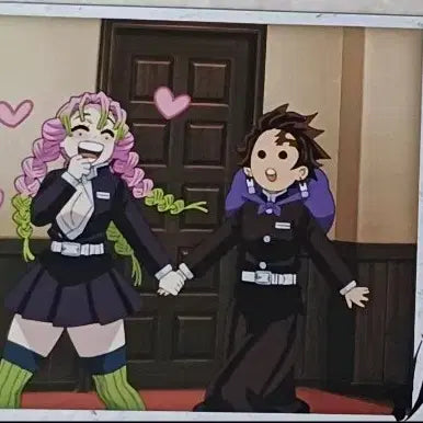 [BUNJANG] Demon Slayer Mitsuri Kanroji &amp; Tanjiro Kamado Photocard Bundle Set / 귀멸의 칼날 미츠리 탄지로 포토카드 일괄