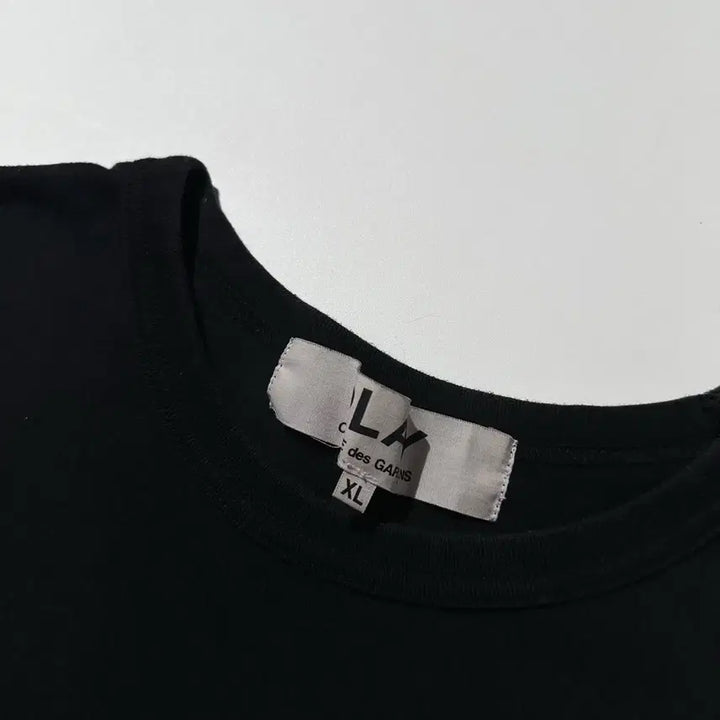 [SOLD OUT] [XL,매장판] 꼼데가르송 플레이 하트와펜 반팔 티셔츠 블랙