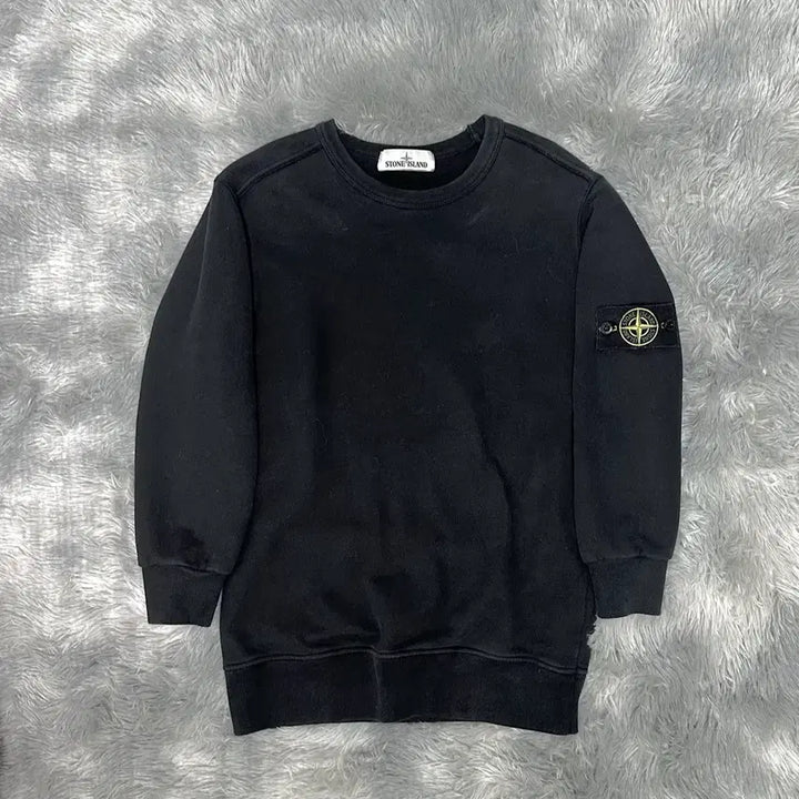 [BUNJANG] Stone Island Crewneck Sweatshirt Black S / [A급/정품] 스톤아일랜드 맨투맨