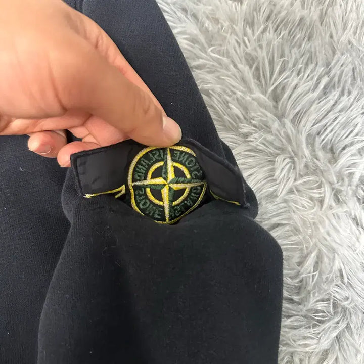 [BUNJANG] Stone Island Crewneck Sweatshirt Black S / [A급/정품] 스톤아일랜드 맨투맨