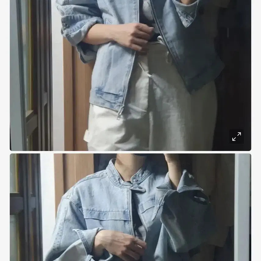[SOLD OUT] 키뮤어 워싱 데님 자켓 팝니다