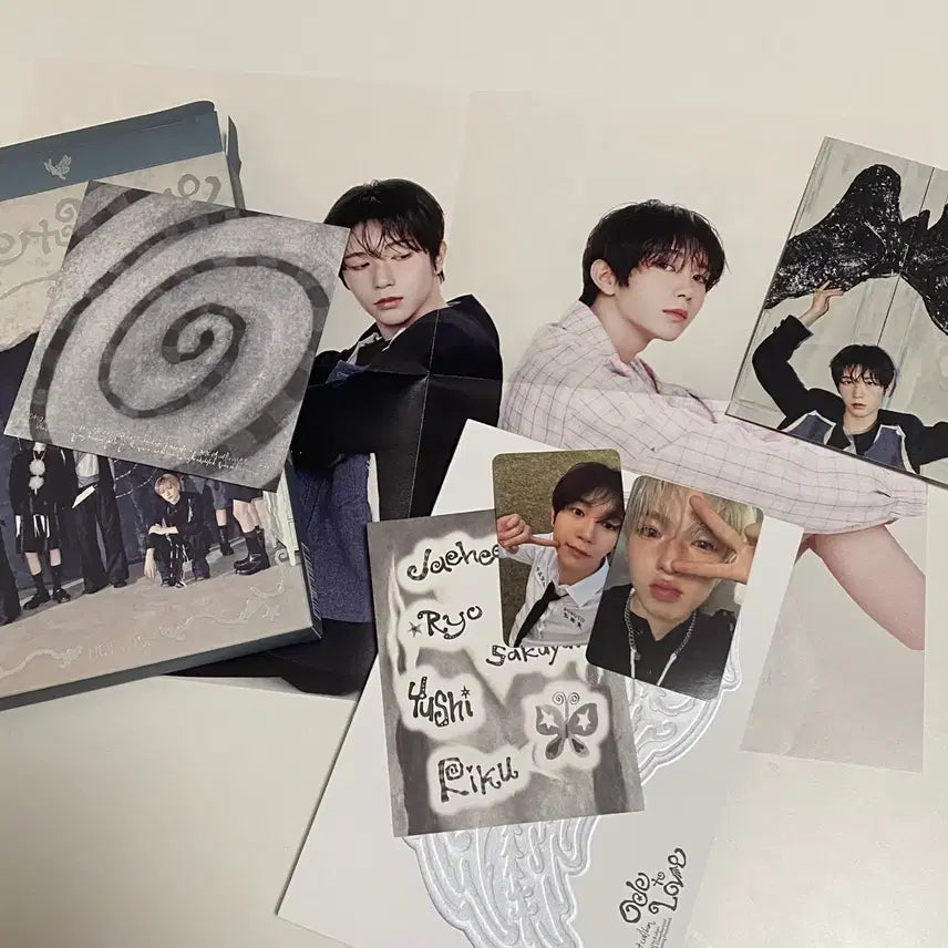 [SOLD OUT] [당일발송] 엔시티 위시 오드투러브 안테로스 료 포토북 풀셋 (교복)