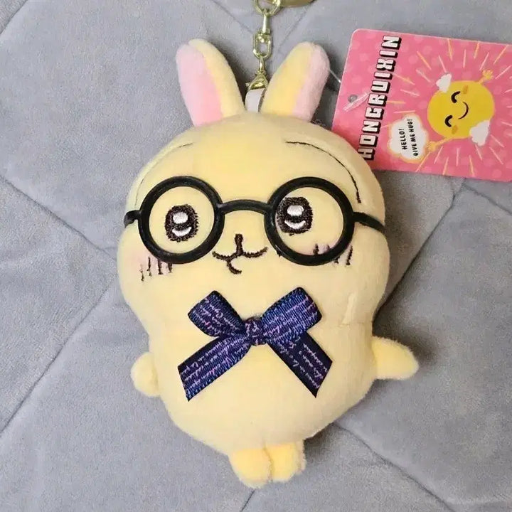 [SOLD OUT] (새상품) 치이카와 먼작귀 안경 인형 키링(우사기)