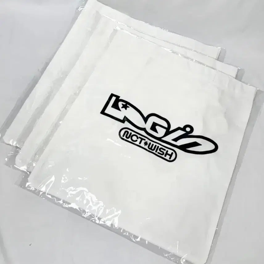 [BUNJANG] NCT WISH Login Japan Limited Eco Bag / (미개봉) 엔시티 위시 로그인 재팬 에코백 일본 한정반 nct wish