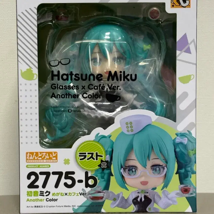 [BUNJANG] Good Smile Hatsune Miku Cafe ver. Figure / (미개봉) 굿스마일 하츠네 안경 미쿠 2775-B 카페 ver 피규어