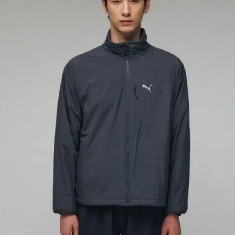 [BUNJANG] PUMA Running Midlayer Jacket Charcoal L / 퓨마 러닝 미드레이어 자켓 147251583(52947201_차콜_L)