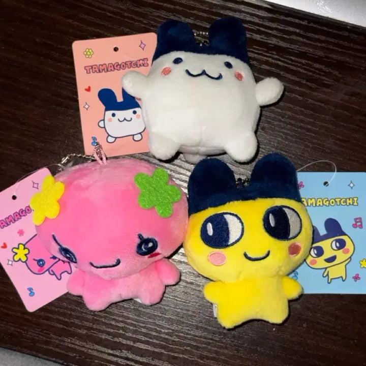 [BUNJANG] Tamagotchi Plush Set (3 pieces) / 다마고치 인형 3개 세트